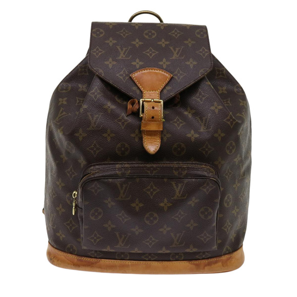 LOUIS VUITTON Monogram Montsouris GM Backpack M51135 LV Auth 62513 - Picture 13 of 16